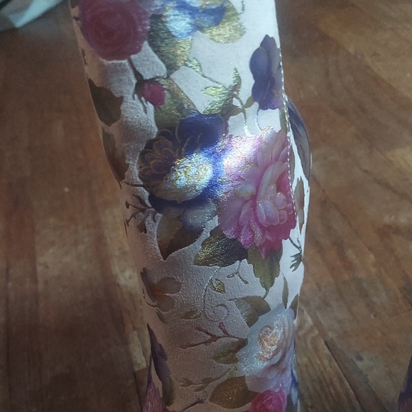 Floral Stiletto Ankle Boots - Picture 9 of 13